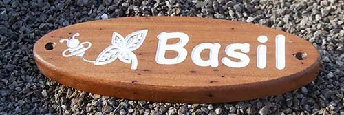 This is an exceptionally heavy timber. Oval Balau Sign