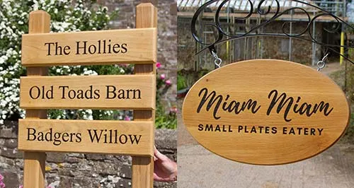 Lots more Wooden Signs