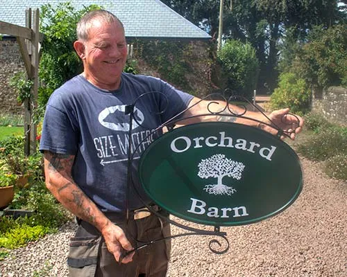 Lee is the main packer at The Sign Maker. Lee Newton