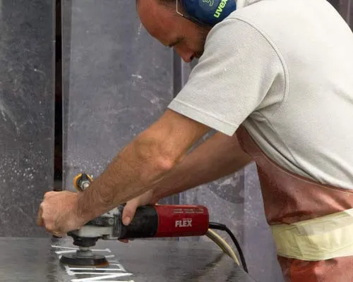 We can make slate signs to almost any size. Shaun Polishing Large Slate Sign