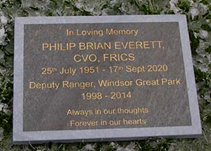 Lakeland green slate memorial tablet.