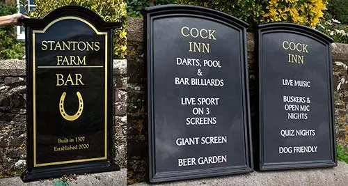 Fibreglass Business Signs