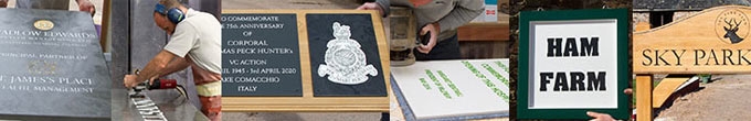 Craftsmen at work at The Sign Maker