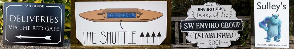 Sign Boards in all Shapes and Sizes.