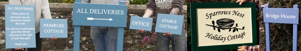 Painted Wooden Signs - All Made to Order.