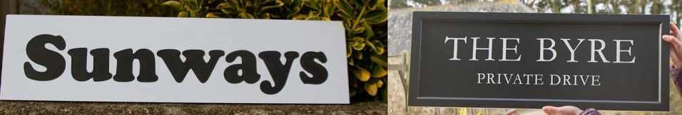 House Name Signs