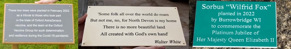 Engraved Information Plaques and Signs