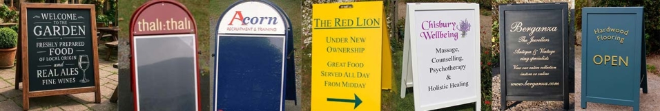 Pavement Signs - A-Boards - Sandwich Boards