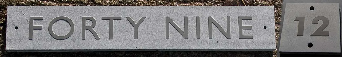 Business Sign, House Signs, Plaques and memotials.