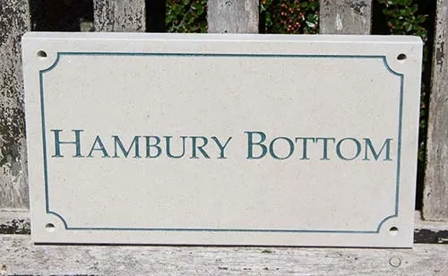 Purbeck Stone House Sign