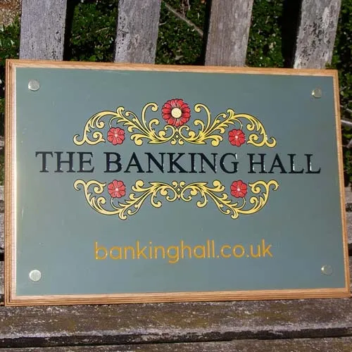 Chemical etching is the only option for engraved plaques with colours. Engrave Brass With Coloured infils