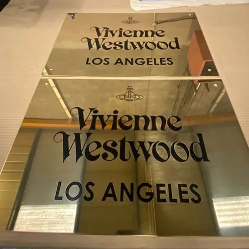 House Nameplate in Engraved Brass