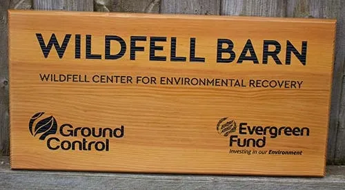 Douglas Fir is very durable and ideal for exposed situations. Douglas Fir Wooden Sign