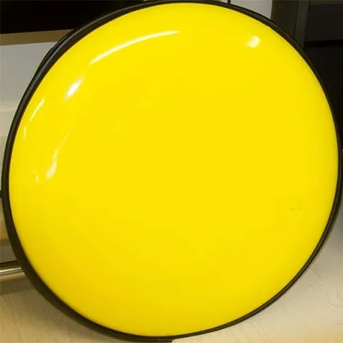 These can be printed in any CMYK colour Blank Yellow Wheel Cover