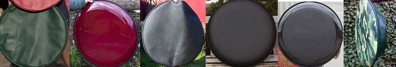 Assorted Wheel Covers - Plain Colours