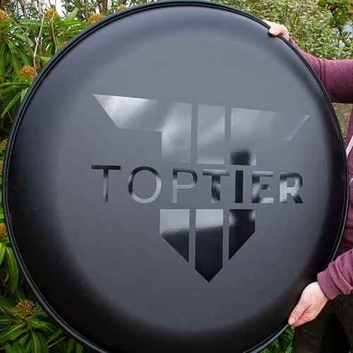 Black on Black Wheel Cover