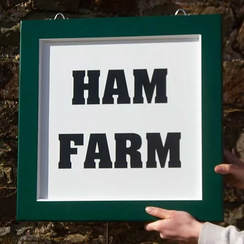 Painted Harwood Hanging Sign