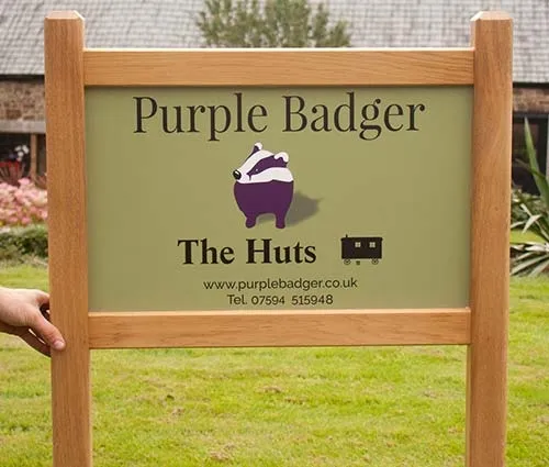 Full Colour Entrance Sign