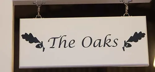 Double Sided Hanging Signs