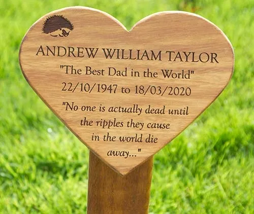 Wooden Heart Memorial