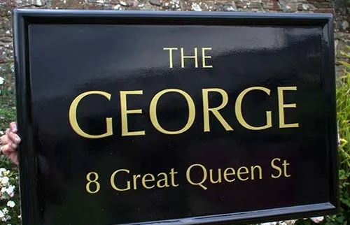 Fibreglass Business Sign