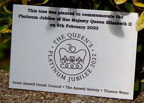 Detailed Stainless Steel Plaque