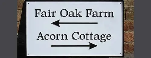 Directional Arrow Sign