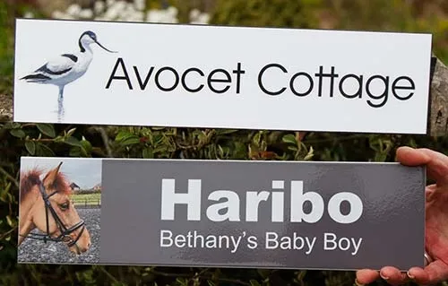 Full Colour Name Plates