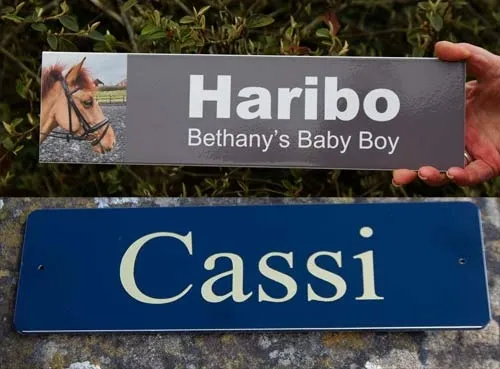 Very long lasting material for colour stable nameplates. ToughPrint Stable Name Plate