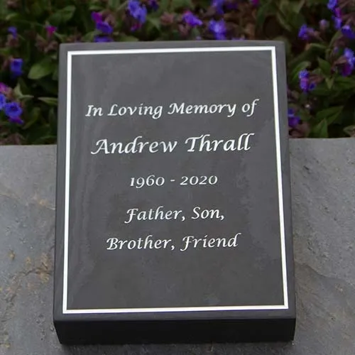 We have slate wedges in various sizes - portrait and landscape Portrait Slate Wedge