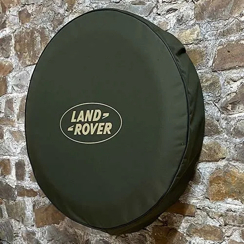 Olive Green Canvas Wheel Cover