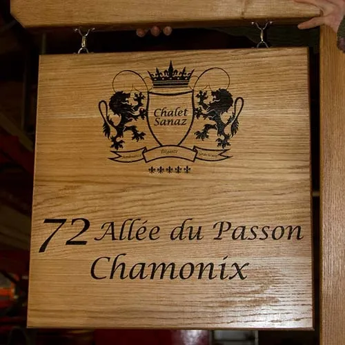 We also sell the oak post and arm Large Hanging Oak Sign