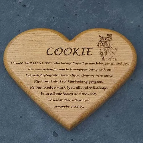 Wooden Heart Memorial