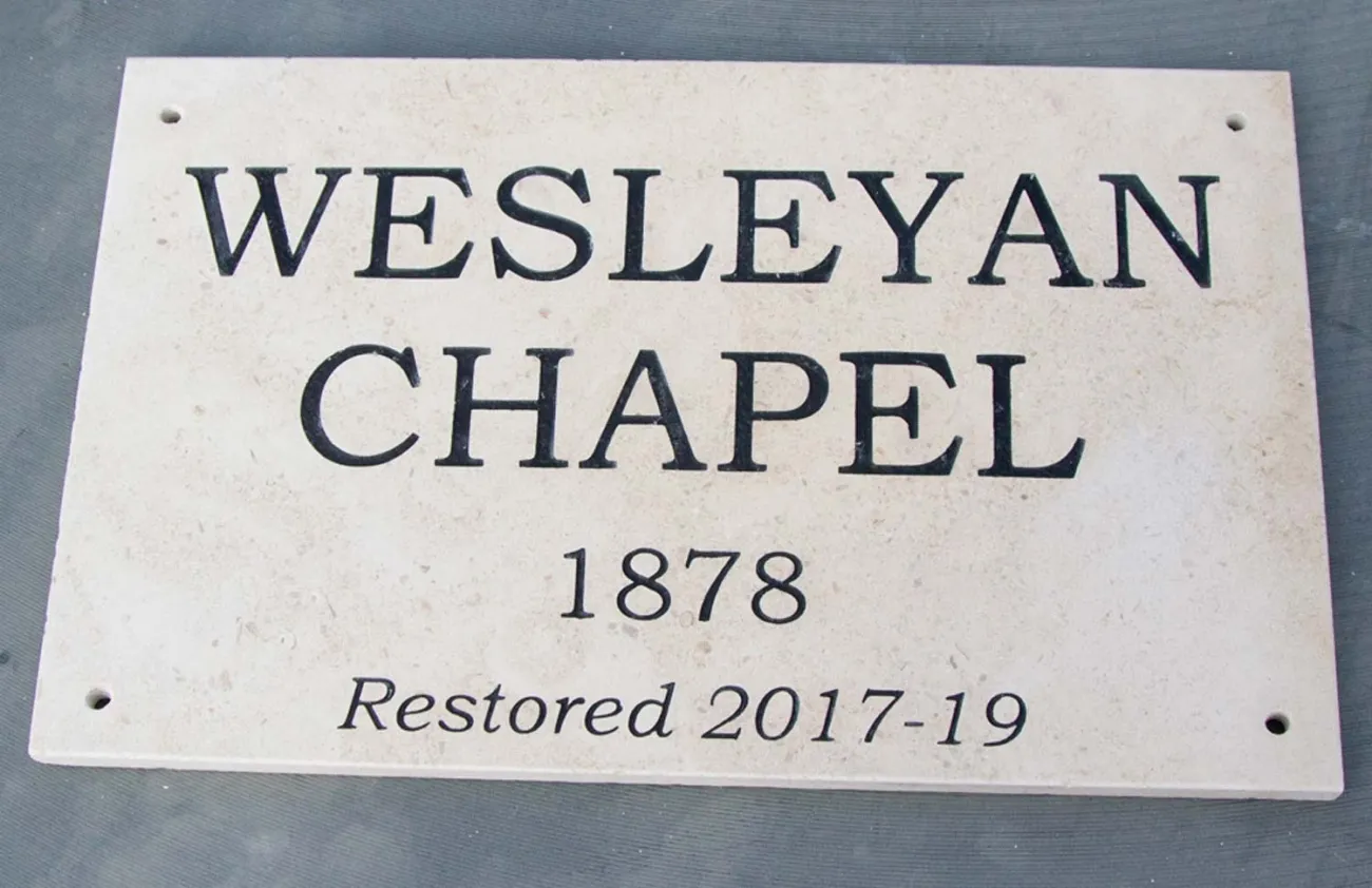 Limestone House Sign