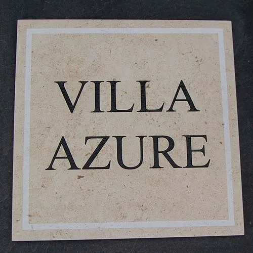 Limestone House Sign