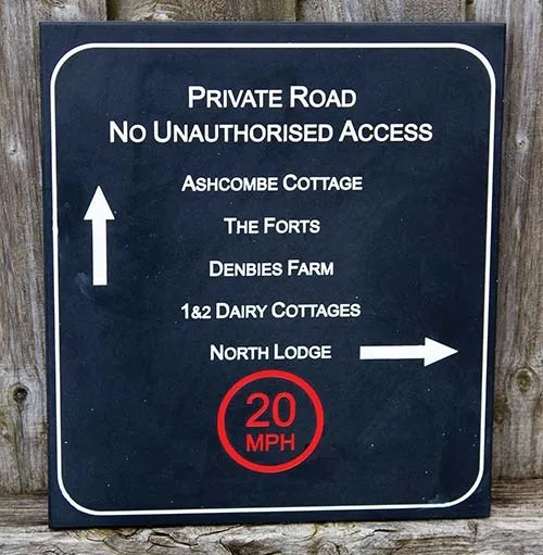 This high-end material is 100% Recycled & Recyclable Engraved Polygood Signage