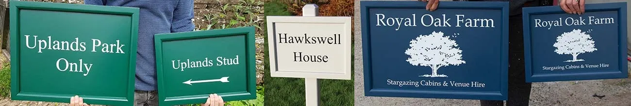 Tradional Painted Signs