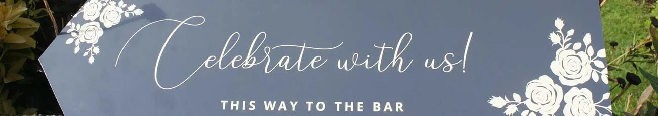 Wedding and Event Signage