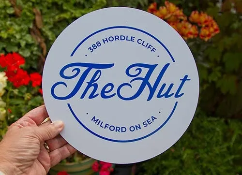 Round Value House Sign