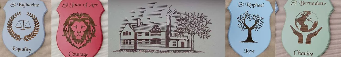 Detailed laser etched artwork