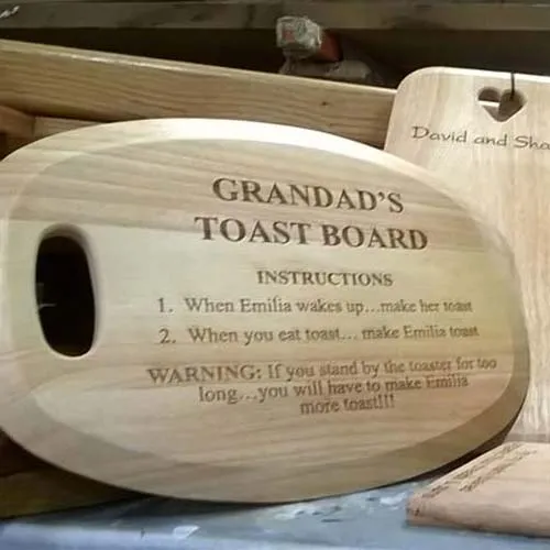 Grandads Toast Board