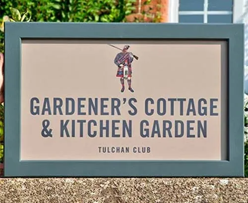 Full colour aluminium composite sign framed in painted hardwood. Painted Framed Business Sign