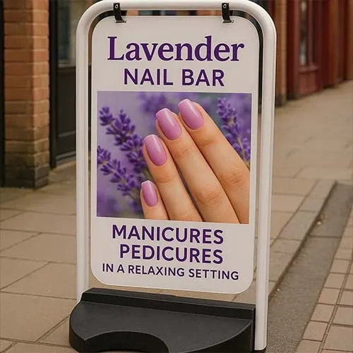 Solid Base Swing Signs