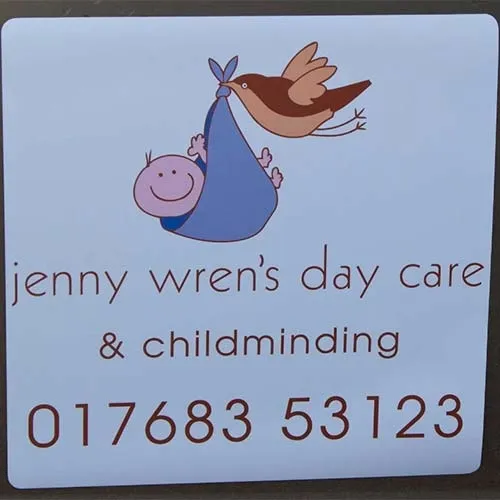 These signs are great for advertising your buiness. Magnetic Day Care Sign