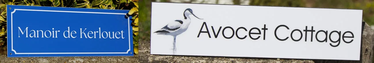 Full Colour House Signs