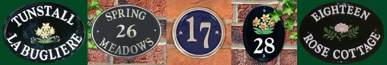 Cast Aluminium Signs