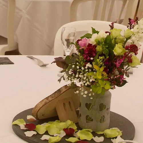 Back of Rustic Table Nme Sign