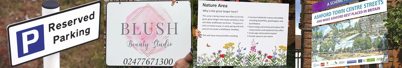 Full Colour Aluminium Signage