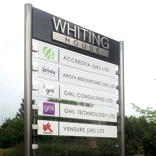 Large Acrylic Entrance Sign