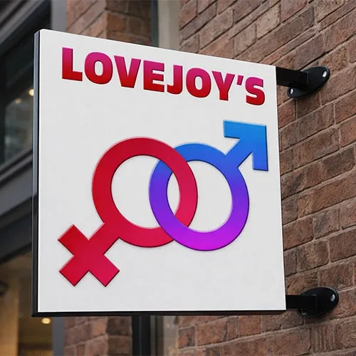 Square Full Colour Projecting Sign